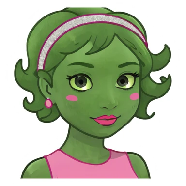 Girly emoji  sticker