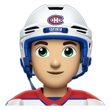 Nick suzuki hockey player for the montreal canadien sticker