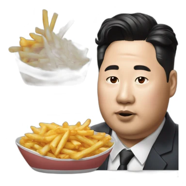 Kim Jung Hun x Poutine sticker