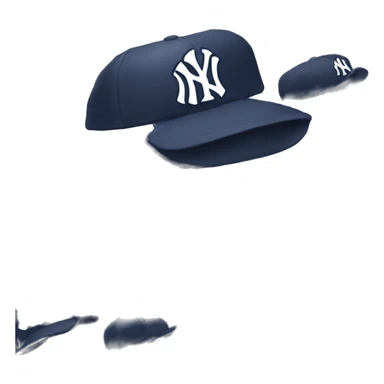 New York yankee hat sticker