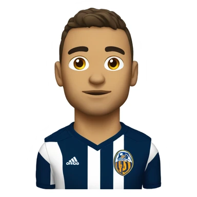 jugador futbol tigres de monterrey sticker