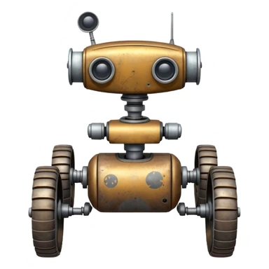  antique tall squat robotic high-occupancy Marsrover  sticker