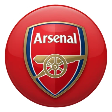 Arsenal football logo sticker