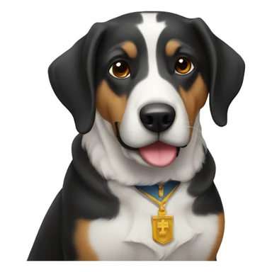 Perro pastor alemán  sticker