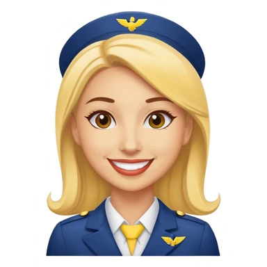 Spirit airlines flight attendant  sticker