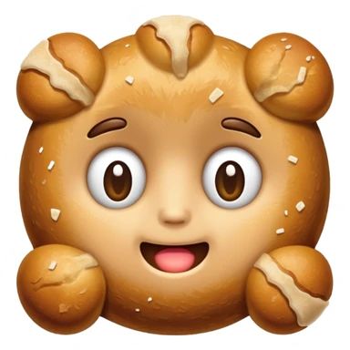 kurtoskalacs típicas dessert sticker