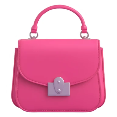 Pink goth purse sticker