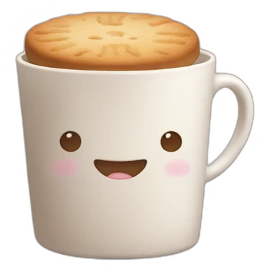 Biscuit au lait  sticker