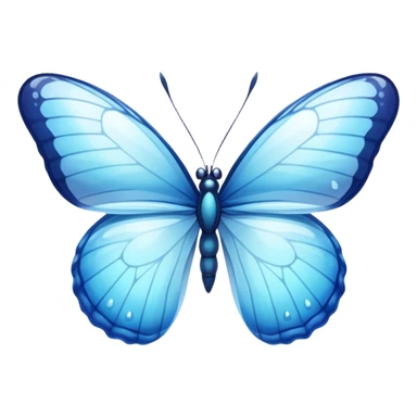 Watery water hydro butterfly  sticker