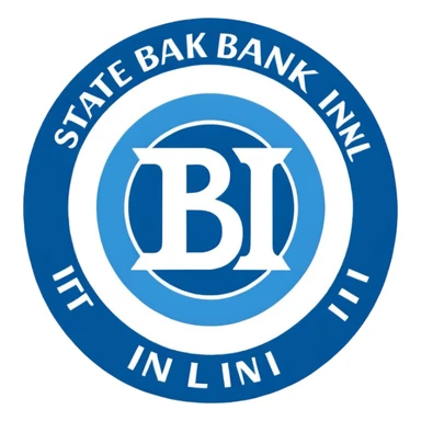 State Bank of India logo  sticker