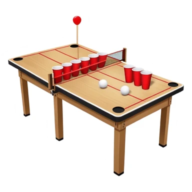 beer pong sticker