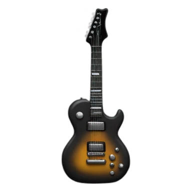 bear heavy metal black guitar sticker