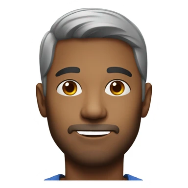 realistic portrait of a male sticker