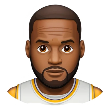 LeBron James sticker