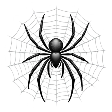 Make the I love u using spider web emoji 

 sticker