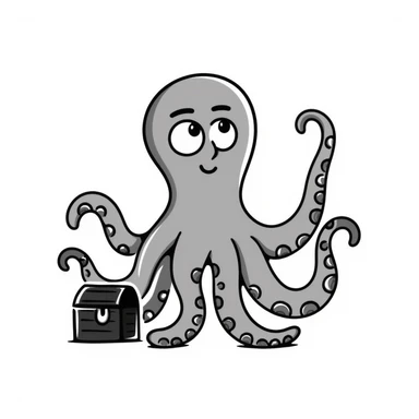 Octopus sticker