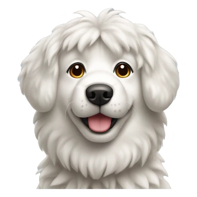 Samojede dog with serbian trikot sticker