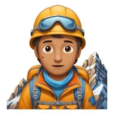 homme qui une montagne coincé dans les fesse sticker