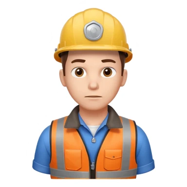 emergency locksmith worker portrait, head and shoulders only, protective gloves, utility vest collar, keyring visible, determined look, 3D cartoon, mobile game icon style, clean background, no text, no watermark sticker