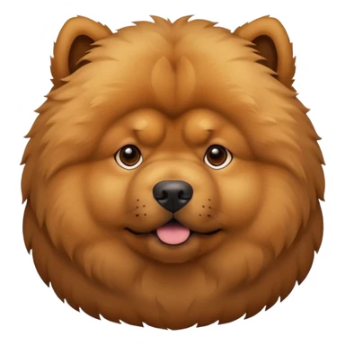 chow chow dog sticker