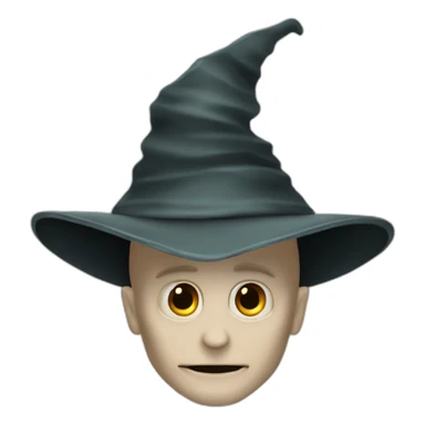 Voldemort Harry Potter sombrero sticker