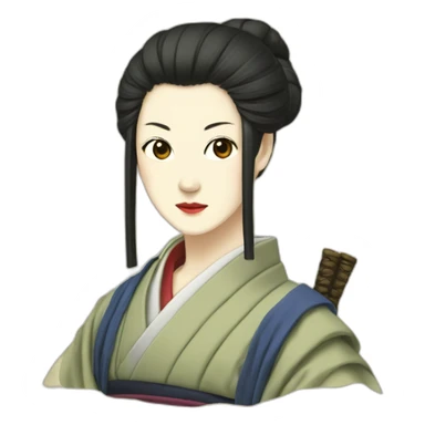 female-killer-in-the-heian-era sticker