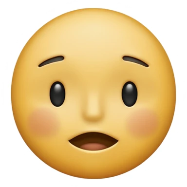 A neutral-colored emoji face (light gray or pale yellow) with half-closed eyes, small dark circles underneath, and a tiny straight-line mouth. A small power symbol (⏻) floats above the head or appears faded on the forehead, suggesting low energy or mental exhaustion. sticker