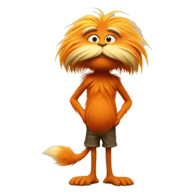Lorax sticker