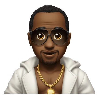 P Diddy baby oil sticker