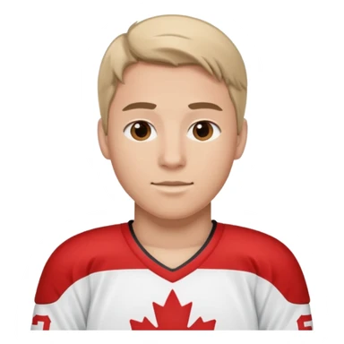 canadian hockey player sticker