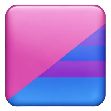 bisexual pride flag sticker