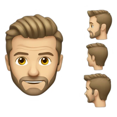 david beckham sticker