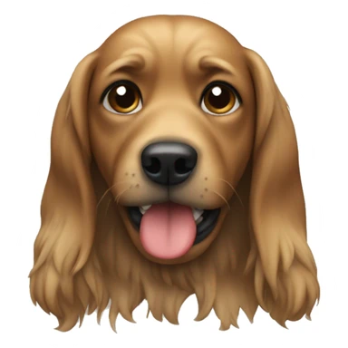 a dog that vomits  sticker