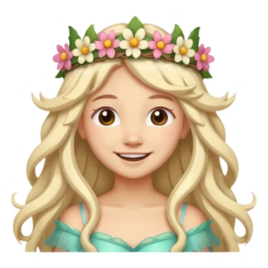 féé souriante sticker