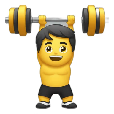 Dumbells sticker