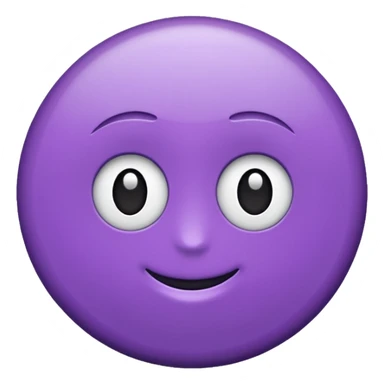 Rond violet normal sticker