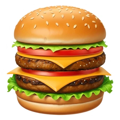 Kapibara burger sticker