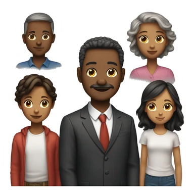 Formally of five people two adults, three kids one of the kids seven years old one of the kids 14 years old one of the kids 12 years old the parents won 47 years old 50 years old ￼ sticker