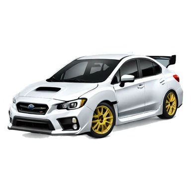 subaru wrx sti gr sticker