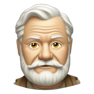 ernest hemingway sticker