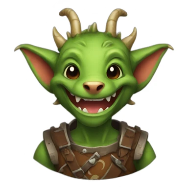 Kobold Happy sticker