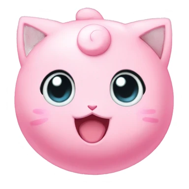 jigglypuff happy blush sticker
