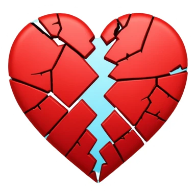 Corazón roto sticker