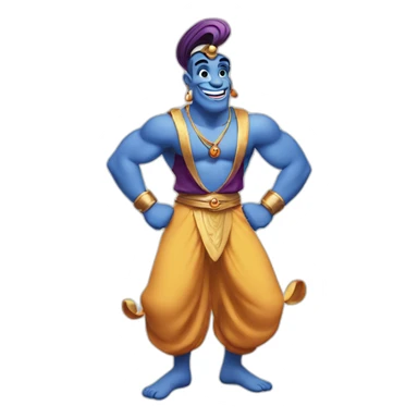 Genie from Aladdin sticker