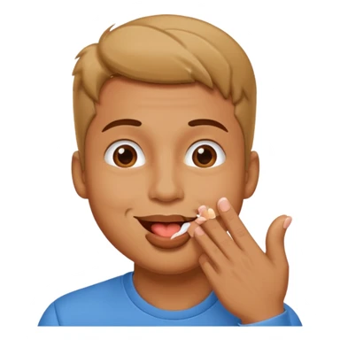 Man blowing kisses sticker