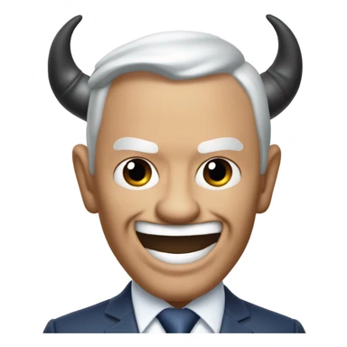 Dallas Cowboys owner Jerry Jones shaking hands with the devil  sticker