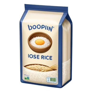package of rice sticker