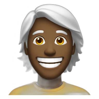 Sourire caché sticker