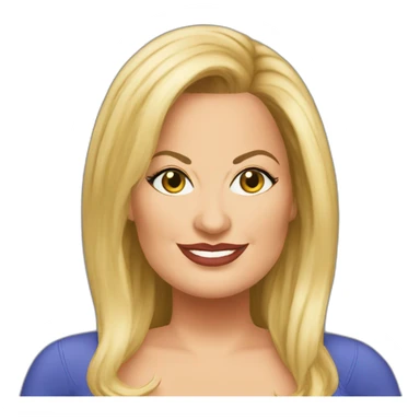 Jennifer Coolidge bald sticker