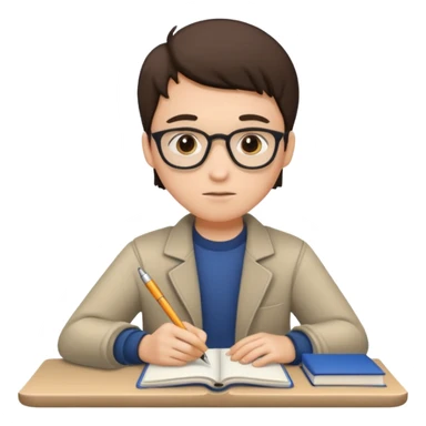 I want a notebook with a student sticker